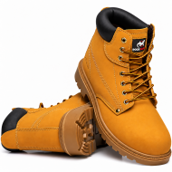 Rock Reptile Apprentice S1P SRC Nubuck Leather Ankle Safety Boots – Honey