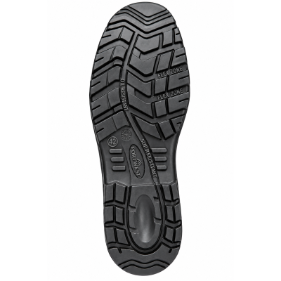 Portwest FD10 S3 HRO FO SC HI CI LG SR Steel Leather Mid Safety Boots – Black
