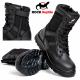 Rock Reptile Taskforce S1P SRC Leather High Leg Safety Boots – Black