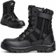 Rock Reptile Taskforce S1P SRC Leather High Leg Safety Boots – Black