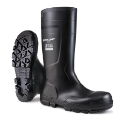 Dunlop Protective Footwear Work-It Safety PVC Wellingtons Black Boots