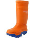 Dunlop Purofort Thermo+ Full Safety Wellington S5 Steel Toe C662343 Orange Boots Size image