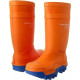 Dunlop Purofort Thermo+ Full Safety Wellington S5 Steel Toe C662343 Orange Boots Size image