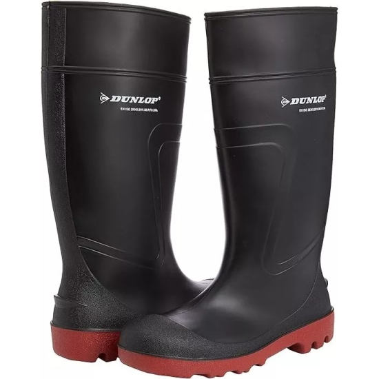 Mens Acifort Dunlop Full Safety Wellington Wellies Mucker Steel Toe Cap Boots