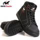 MENS BLACK BASEBALL SAFETY STEEL TOE CAP SNEAKER WORK SHOES TRAINERS Men's Safety Footwear image