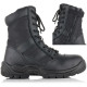 MENS LIGHTWEIGHT STEEL TOE CAP MILITARY COMBAT SAFETY WORK LACE / ZIP UP BOOTS POLICE WORKWEAR SIZE Men's Safety Footwear image