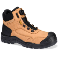 Mens PORTWEST Nubuck Mid Safety Boots Steel Toe Cap S3 SRC BOA Type Work Shoes