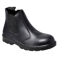 Portwest Dealer S1P FO SR Black Chelsea Safety Work Boots