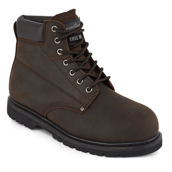 Portwest Steelite Welted SB HRO Brown Work Safety Boots