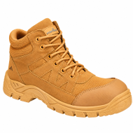 Portwest FC20 Composite Textile and Suede S1PL Ankle Safety Boots – Wheat