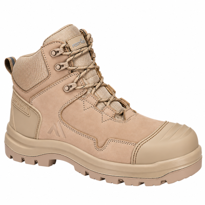 Portwest FD04 Composite Nubuck Leather S3S Mid Safety Boots – Stone