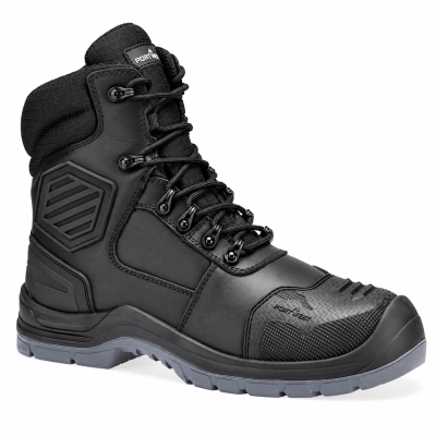 Portwest FD25 Composite Leather S7L Mid Safety Boots – Black