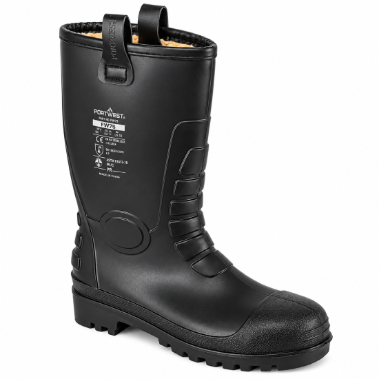 Portwest FW75 S5 Rigger Safety Boots – Black