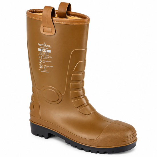 Portwest FW75 S5 Rigger Safety Boots – Tan