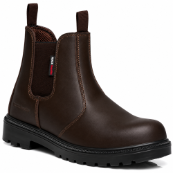 Rock Reptile Sydney S1P SRC Leather Dealer Safety Boots – Brown