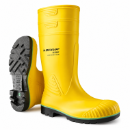 Dunlop Acifort Heavy Duty S5 Safety Wellington Boots – Yellow
