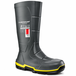 Dunlop Acifort Metguard Safety Wellington Boots – Grey