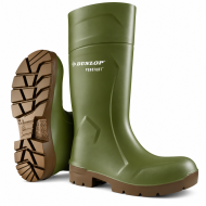 Dunlop FoodPro MultiGrip S4 Safety Wellington Boots – Green