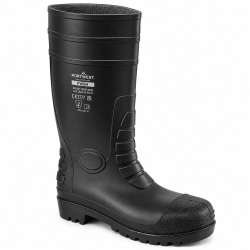 Portwest FW94 S4 FO CI Classic Safety Wellingtons – Black
